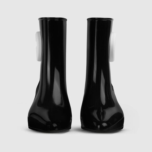 GUCCI Women's Interlocking G Rubber Ankle Boots - Picture 16 of 16